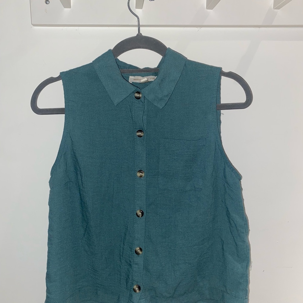 Teal Tank Shirt - Picture 1 of 1